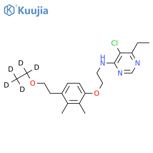Pyrimidifen-d5 structure