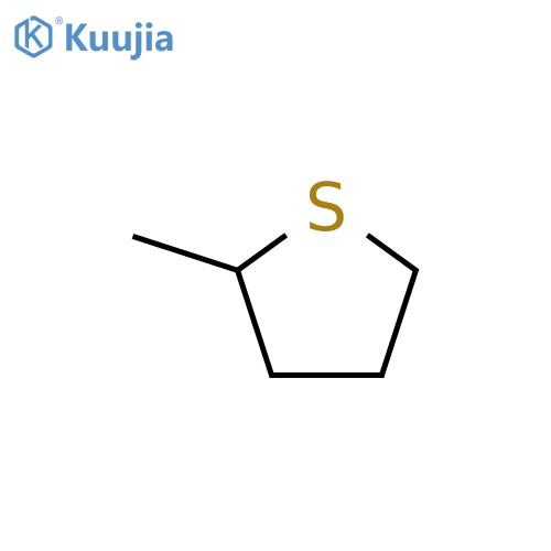 2-Methyltetrahydrothiophene structure