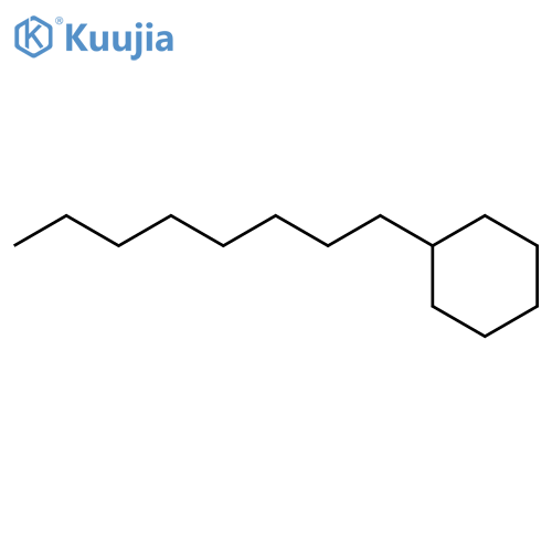Cyclohexane, octyl- structure