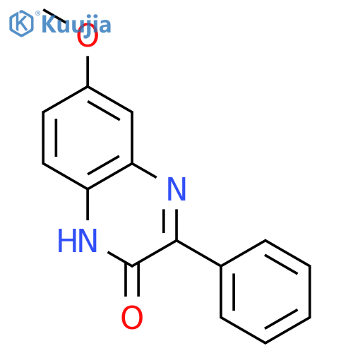 6-Methoxy-3-phenylquinoxalin-2(1H)-one structure