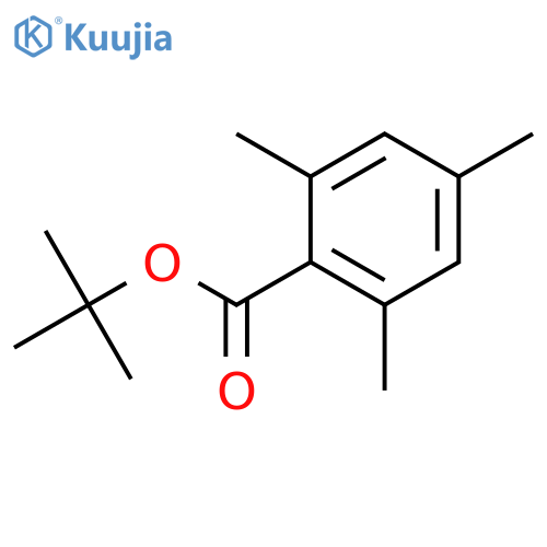 Benzoic acid, 2,4,6-trimethyl-, 1,1-dimethylethyl ester structure