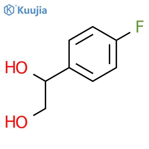 1-(4-Fluorophenyl)-1,2-ethanediol structure