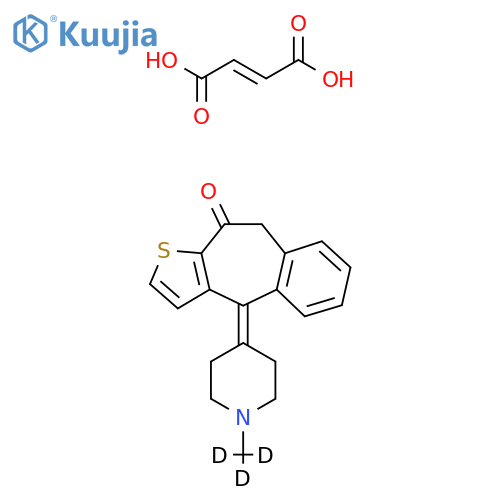 Ketotifen-d structure