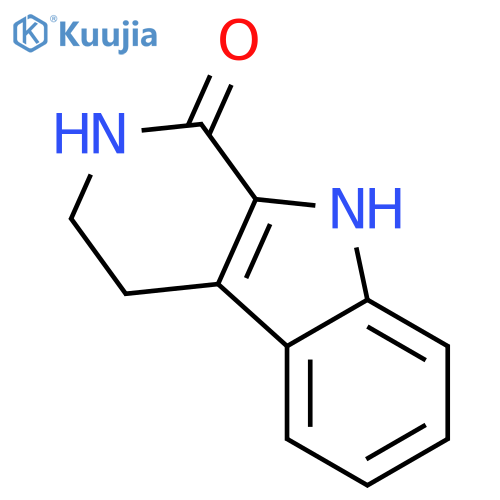 2,3,4,9-Tetrahydro-1H-pyrido[3,4-b]indol-1-one structure