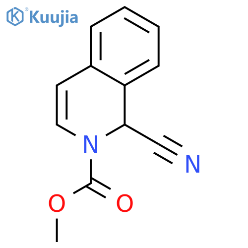 Methyl 1-cyano-1h-isoquinoline-2-carboxylate structure