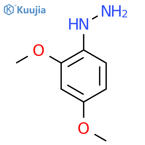 (2,4-Dimethoxyphenyl)hydrazine structure