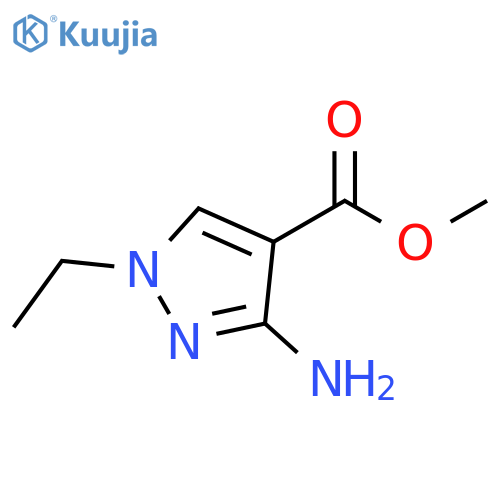 3-Amino-1-ethyl-1H-pyrazole-4-carboxylic acid methyl ester structure
