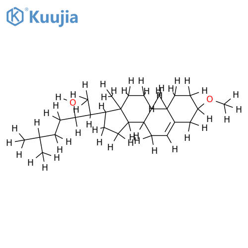 3-Me ether-(3beta, 20S, 22S)-Cholest-5-ene-3, 22-diol, 9CI structure