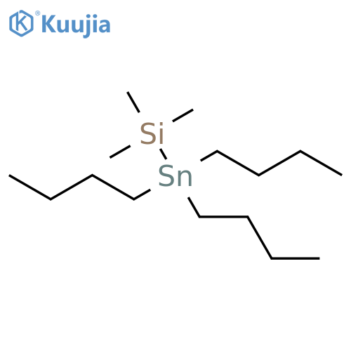 Tributyl(trimethylsilyl)stannane structure