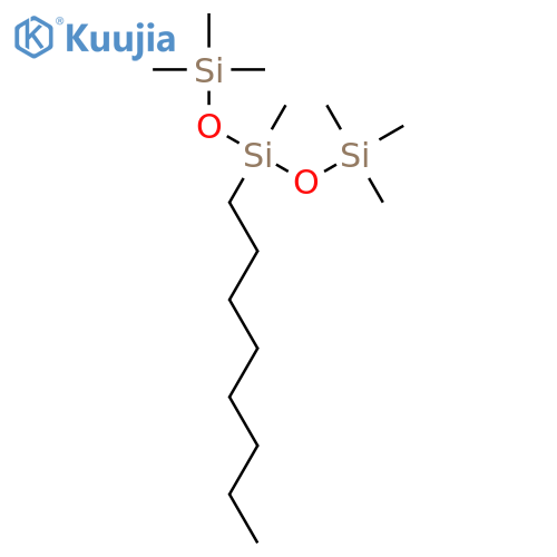 Trisiloxane,1,1,1,3,5,5,5-heptamethyl-3-octyl- structure