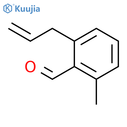 Benzaldehyde,2-methyl-6-(2-propen-1-yl)- structure