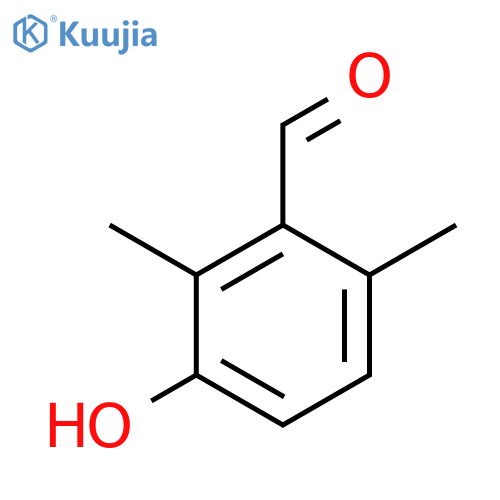 Benzaldehyde,3-hydroxy-2,6-dimethyl- structure