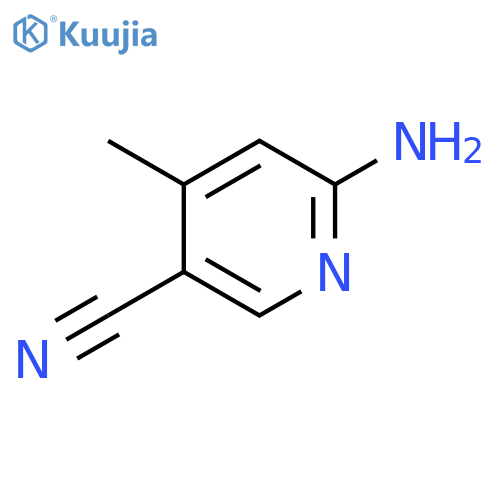 6-amino-4-methylpyridine-3-carbonitrile structure