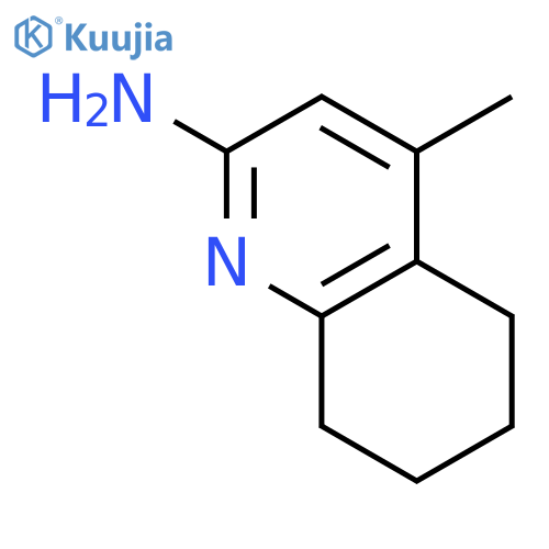 2-Quinolinamine,5,6,7,8-tetrahydro-4-methyl- structure