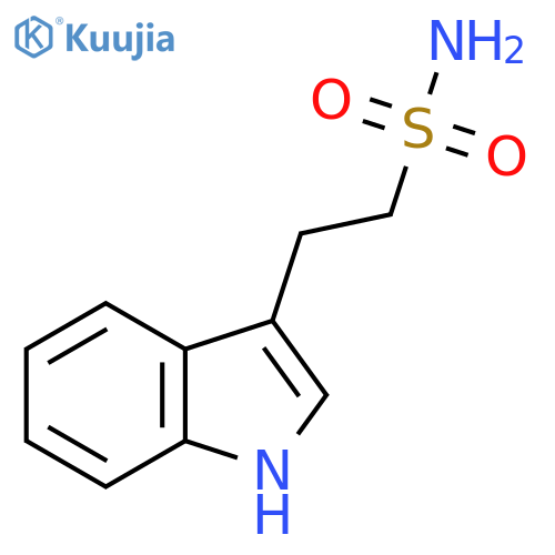 2-(1H-indol-3-yl)ethane-1-sulfonamide structure
