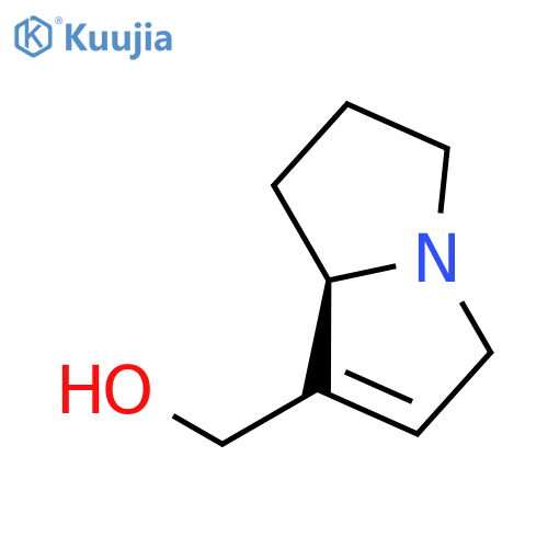1H-Pyrrolizine-7-methanol, 2,3,5,7a-tetrahydro-, (R)- structure