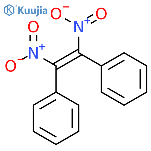 Benzene,1,1'-(1,2-dinitro-1,2-ethenediyl)bis-, (Z)- (9CI) structure