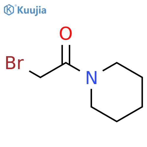 1-(Bromoacetyl)piperidine structure