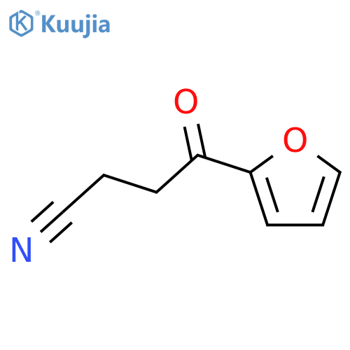 4-(furan-2-yl)-4-oxobutanenitrile structure