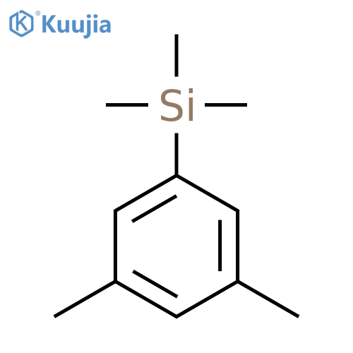 Silane, (3,5-dimethylphenyl)trimethyl- structure