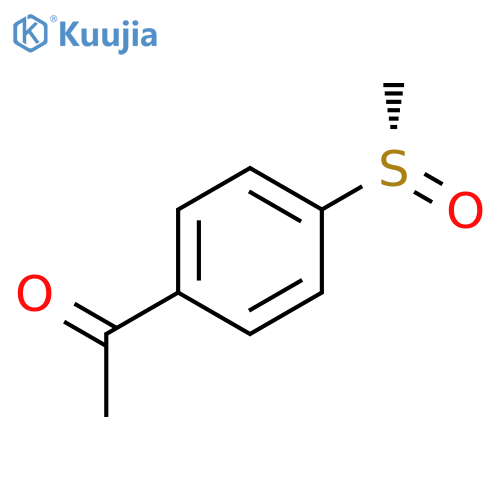 Ethanone, 1-[4-[(S)-methylsulfinyl]phenyl]- structure