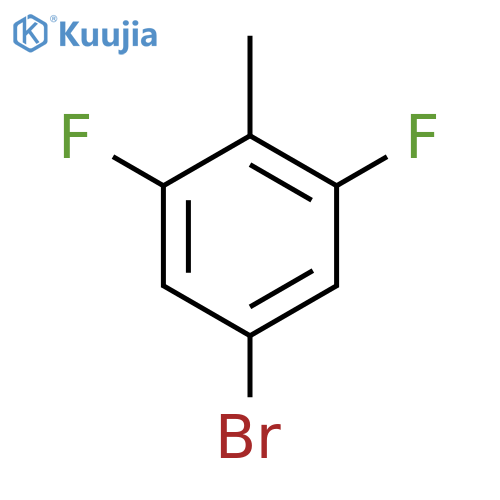 5-Bromo-1,3-difluoro-2-methylbenzene structure