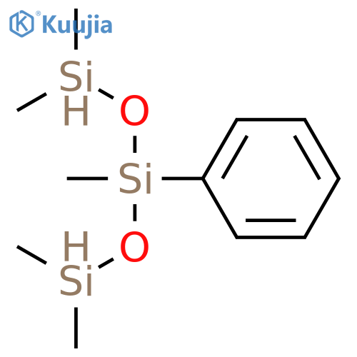 Trisiloxane,1,1,3,5,5-pentamethyl-3-phenyl- structure