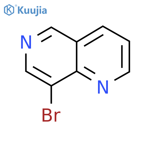 8-Bromo-1,6-naphthyridine structure