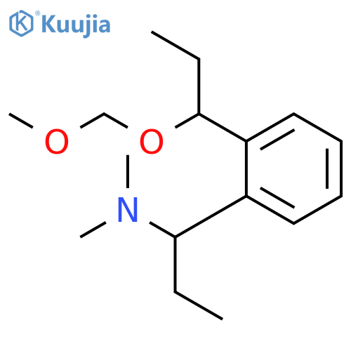 Benzenemethanamine, α-ethyl-2-[(1S)-1-(methoxymethoxy)propyl]-N,N-dimethyl-, (αR)- structure