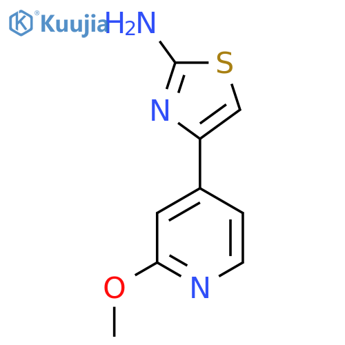 4-(2-Methoxypyridin-4-yl)-1,3-thiazol-2-amine structure