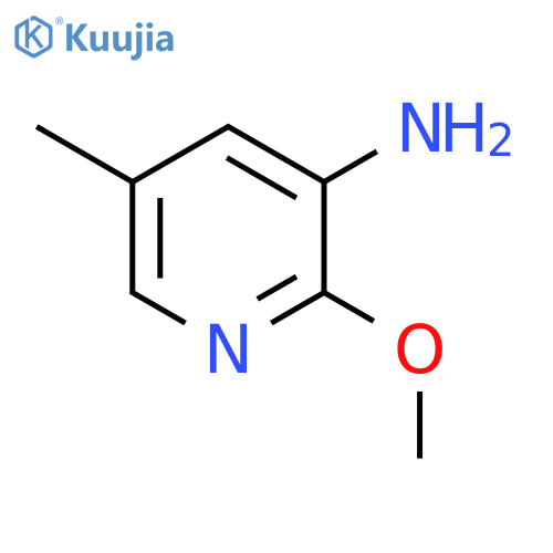 2-methoxy-5-methylpyridin-3-amine structure