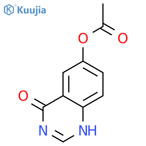 4-Oxo-1,4-dihydroquinazolin-6-yl acetate structure