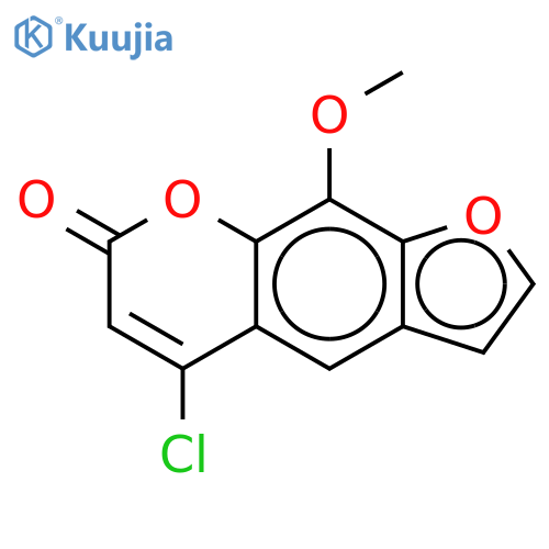 4-Chloro-8-methoxy Psoralen structure