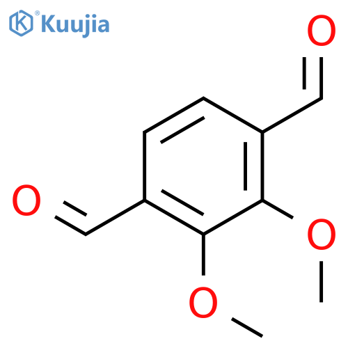 2,3-Dimethoxyterephthalaldehyde structure