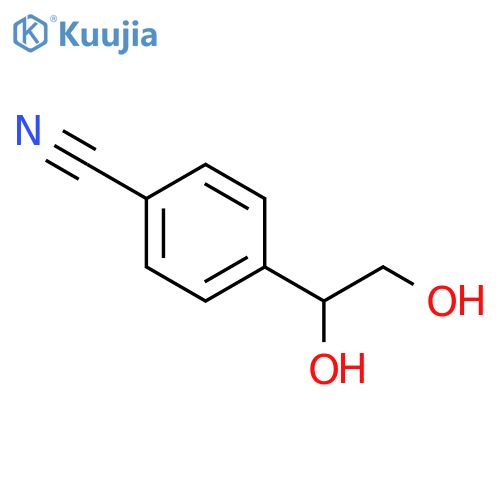 4-(1,2-Dihydroxyethyl)benzonitrile structure