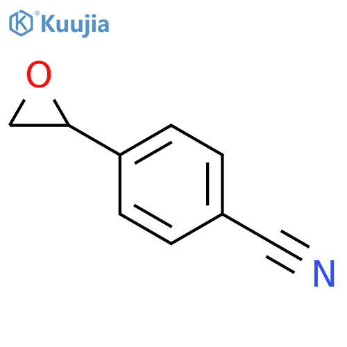 Benzonitrile,4-(2S)-2-oxiranyl- structure