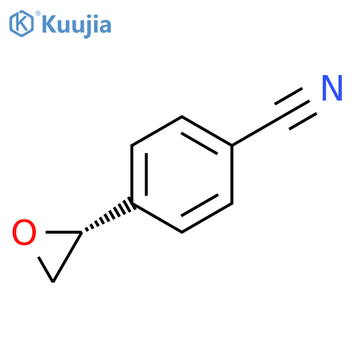 Benzonitrile, 4-(2R)-2-oxiranyl- structure