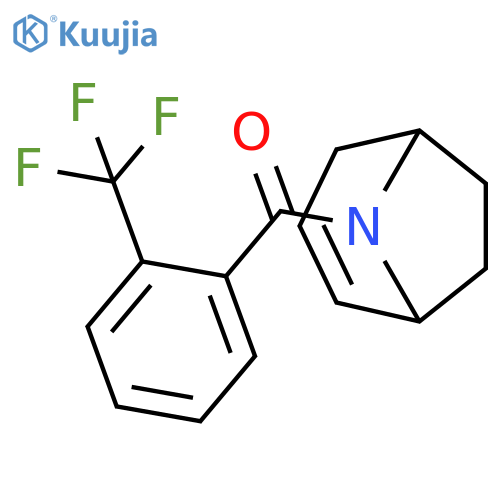 8-Azabicyclo[3.2.1]oct-2-en-8-yl[2-(trifluoromethyl)phenyl]methanone structure