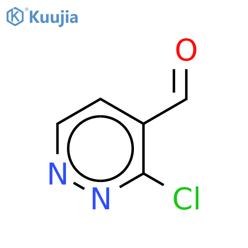 3-Chloropyridazine-4-carbaldehyde structure