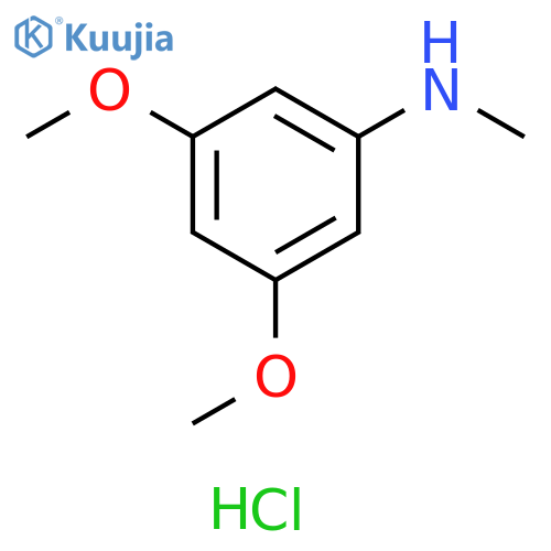 3,5-dimethoxy-N-methylaniline hydrochloride structure