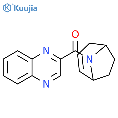 Methanone, 8-azabicyclo[3.2.1]oct-2-en-8-yl-2-quinoxalinyl- structure