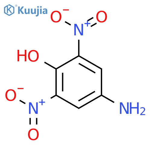Phenol,4-amino-2,6-dinitro- structure