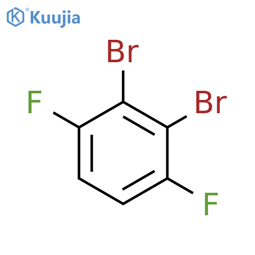 2,\u200b3-\u200bDibromo-\u200b1,\u200b4-\u200bdifluorobenzene structure