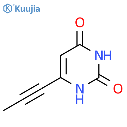 6-(Prop-1-yn-1-yl)pyrimidine-2,4(1H,3H)-dione structure
