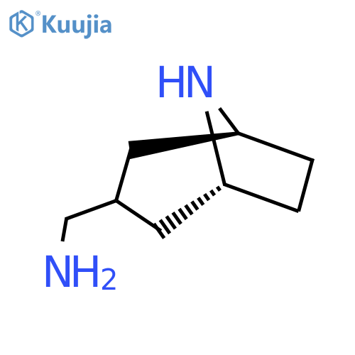 [(1R,3R,5S)-8-azabicyclo[3.2.1]octan-3-yl]methanamine structure