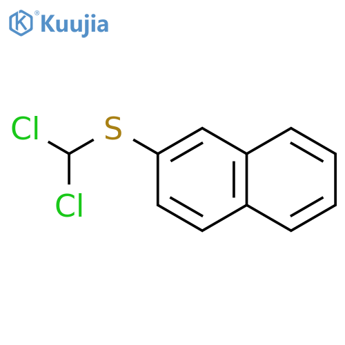 NAPHTHALENE, 2-[(DICHLOROMETHYL)THIO]- structure