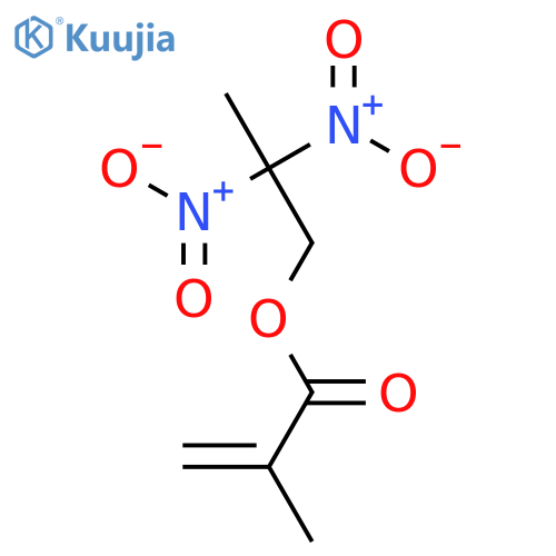 2-Propenoic acid,2-methyl-, 2,2-dinitropropyl ester structure