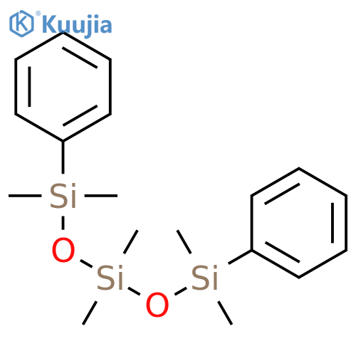 Trisiloxane, 1,1,3,3,5,5-hexamethyl-1,5-diphenyl- structure