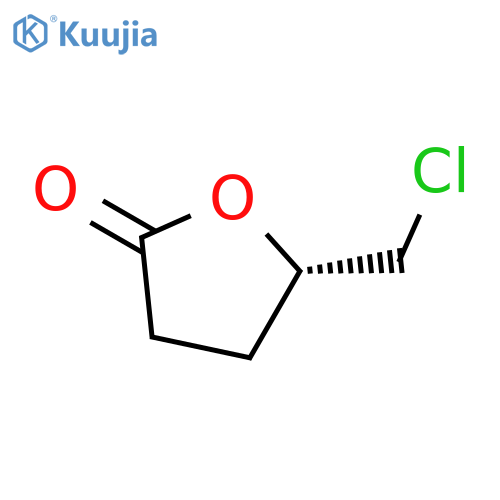 2(3H)-Furanone, 5-(chloromethyl)dihydro-, (5S)- structure