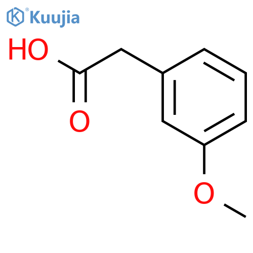 3-Methoxyphenylacetic acid structure